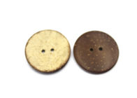 Natural Coconut Bulk Buttons 16L 2 / 4 Holes