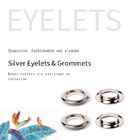 Silver Nickel Free Diameter 3mm Metal Eyelet Rings